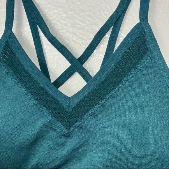 NWT Ryka Strappy Sports Bra-Size Women's Size Large Deep Green - Picture 13 of 13